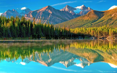 其中, 最为著名的是塔尔寺