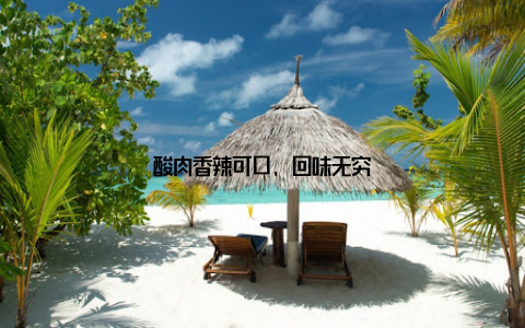 酸肉香辣可口, 回味无穷